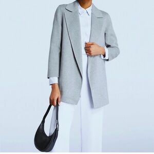 THEORY - Gray Cashmere Coat GUC